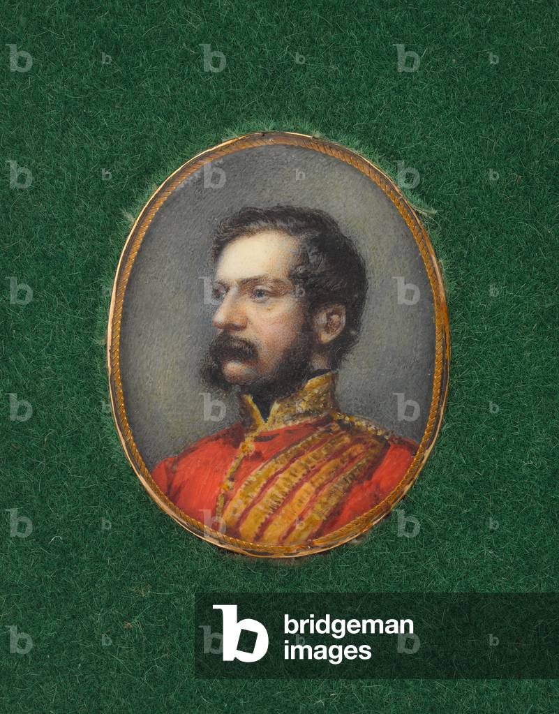 Major-General William Brett (1803-1858), in the uniform of a General Officer, 1857 circa (miniature on ivory)