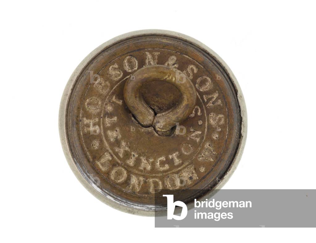 Button, Bangalore Rifle Volunteers, 1880-1920 (metal)