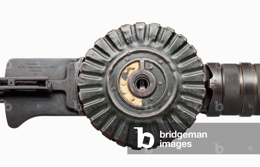 Lewis .303 in Mk I light machine gun, 1914