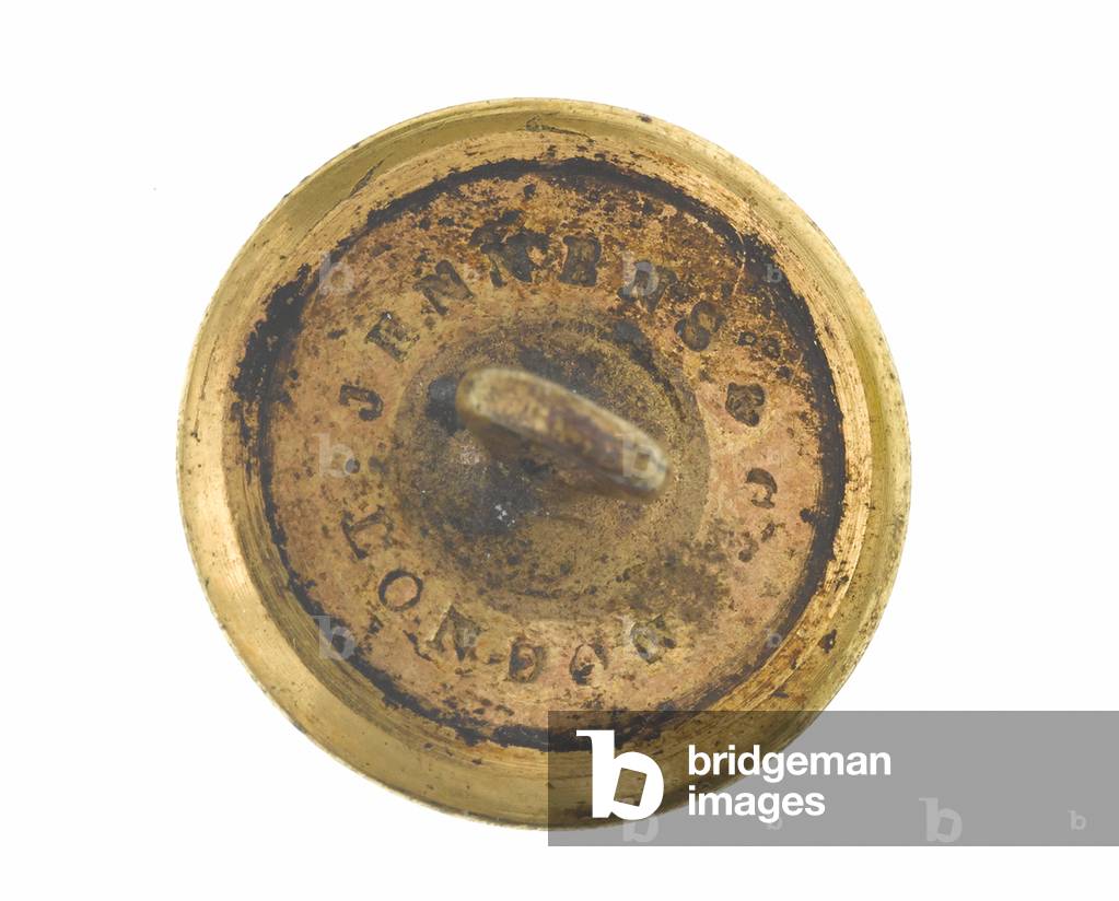 Button, officer, 3rd Bengal European Regiment, 1854-1861 (brass)