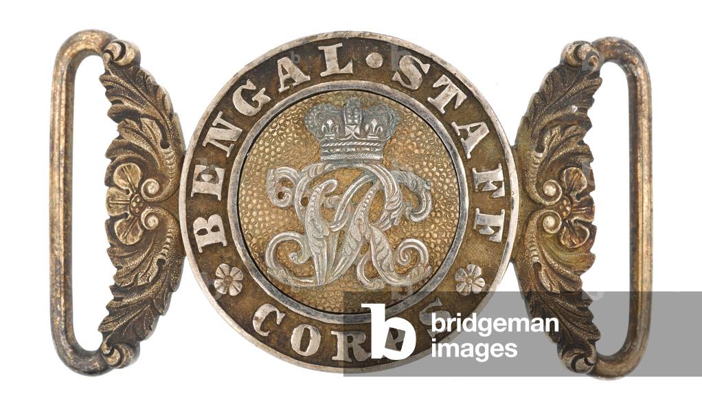 Waistbelt clasp, Bengal Staff Corps, 1870-1876 (waistbelt clasp)