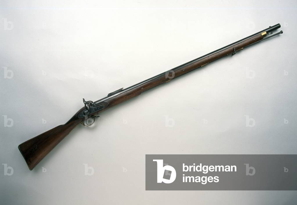 Altered Pattern 1842 .758 inch calibre percussion rifle musket, 1854