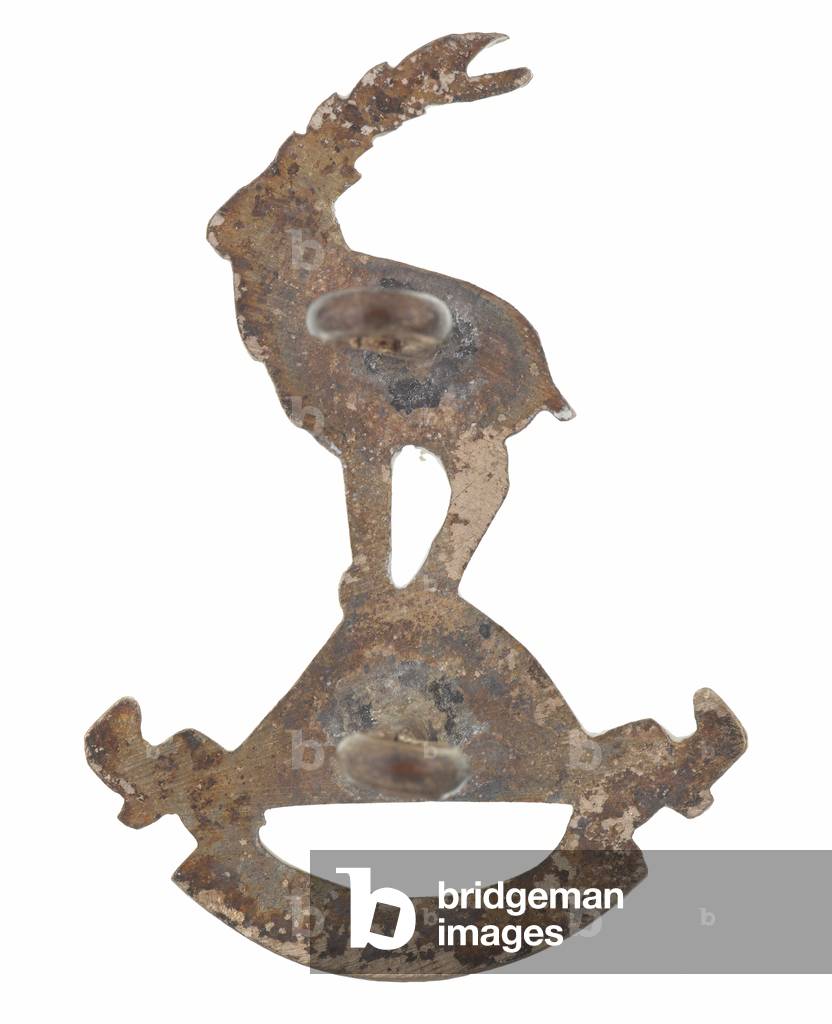 Cap badge, Zhob Militia, 1889 (cap badge)