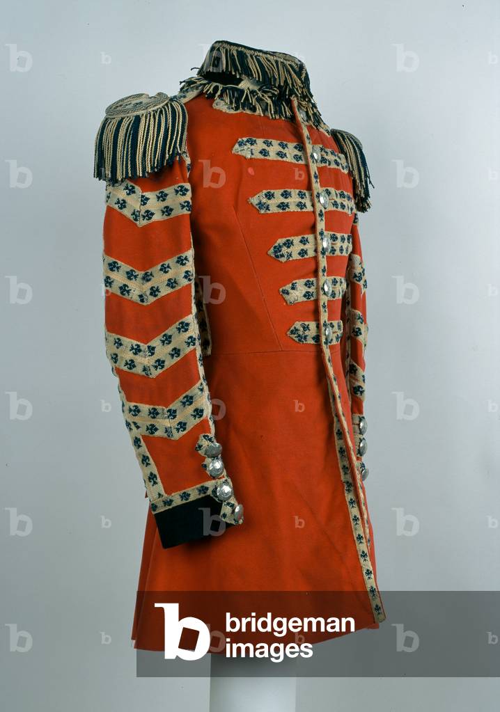 Drummer's tunic, Coldstream Guards, 1855 circa (fabric)