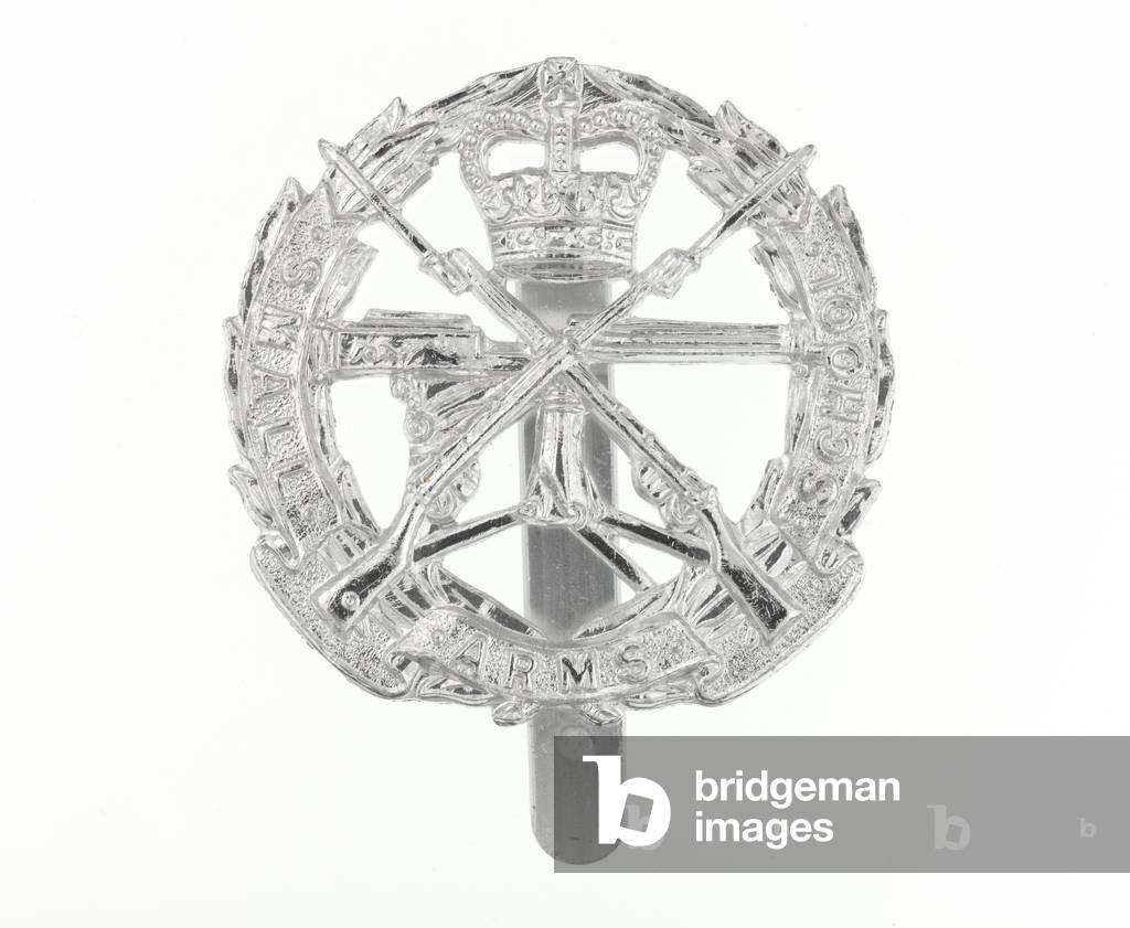 Cap badge, c.1965 (anodised aluminium)