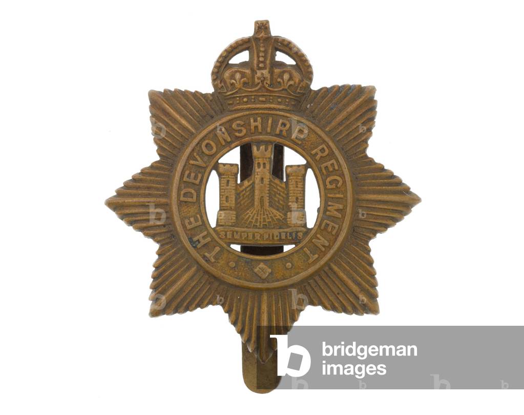 Cap badge, c.1917-18 (brass)