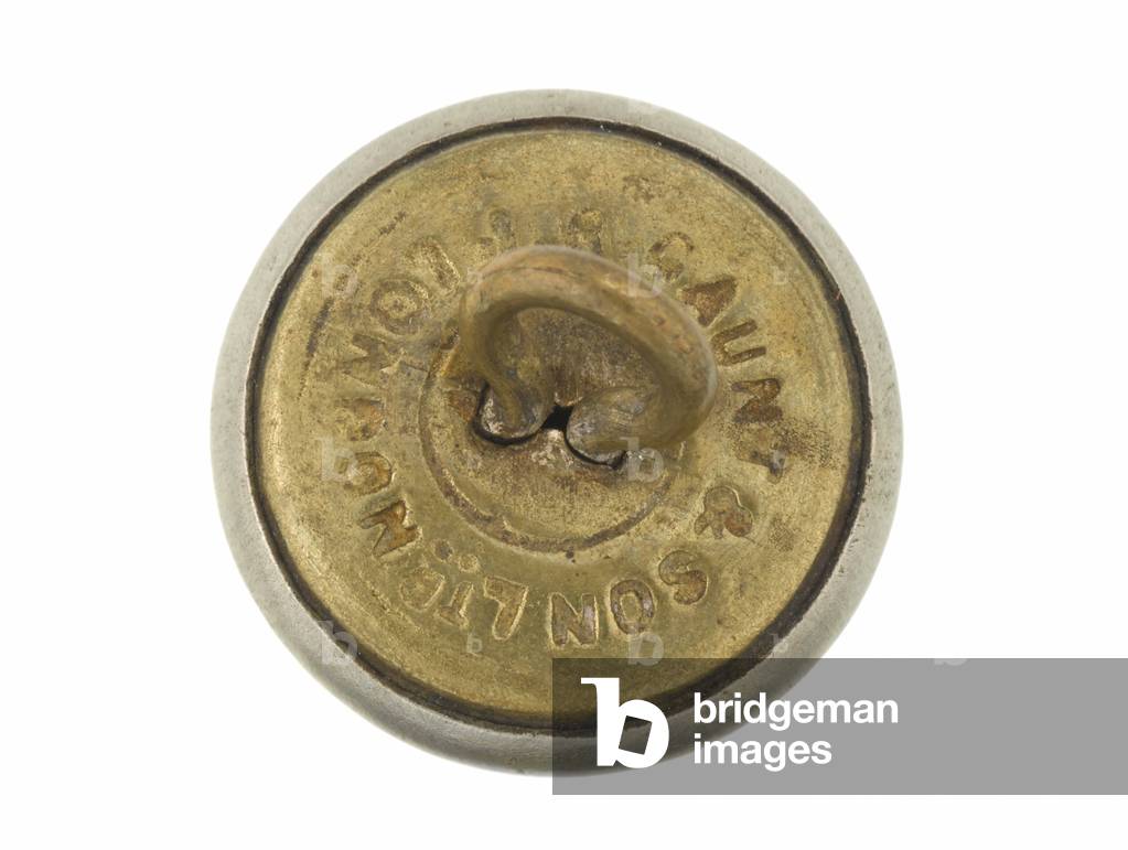 Button, Bombay Volunteer Rifles, 1901-1947 (metal)