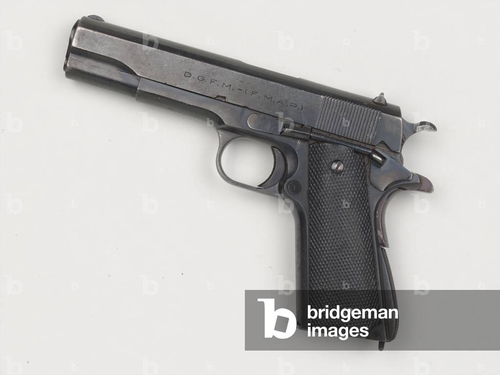 Argentine Ballester Molina 11.25 mm self-loading pistol 1955 circa