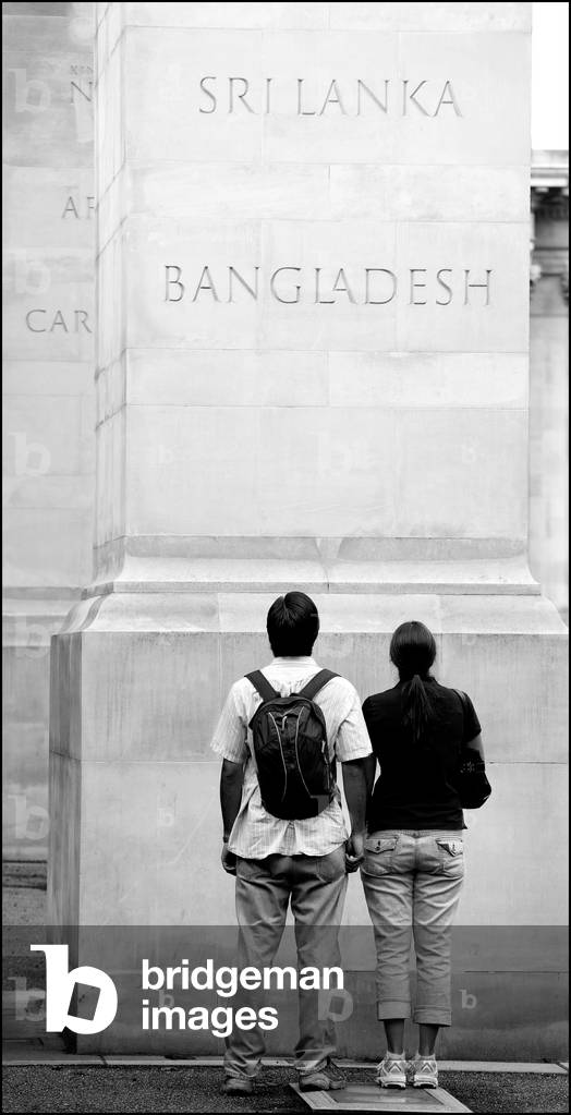 Memorial Gates, Constitution Hill, 2008 (b/w photo)