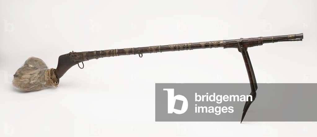 Afghan matchlock torador musket, 1878 circa