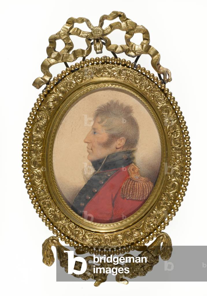 Lieutenant-Colonel Charles McCarthy, Royal African Corps, 1812 circa (miniature on card)