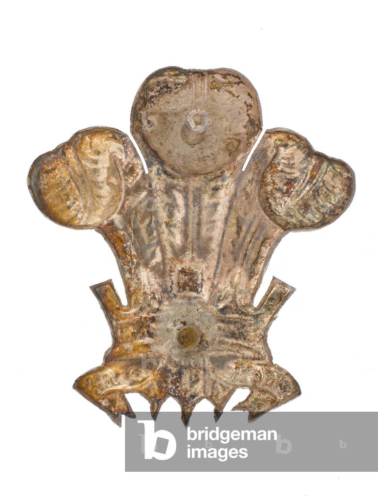 Belt ornament, 11th (The Prince of Waless Own) Regiment of Bengal Lancers, post 1876 (gilt)