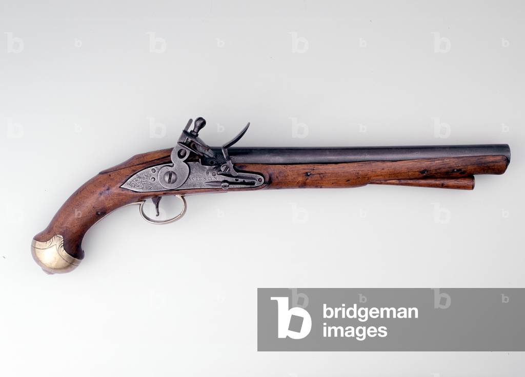 Flintlock pistol for United East India Company Marine Service, 1778