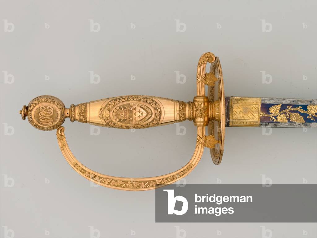 Officers Presentation sword, Brigadier General William Henry Clinton, 1802 (metal)