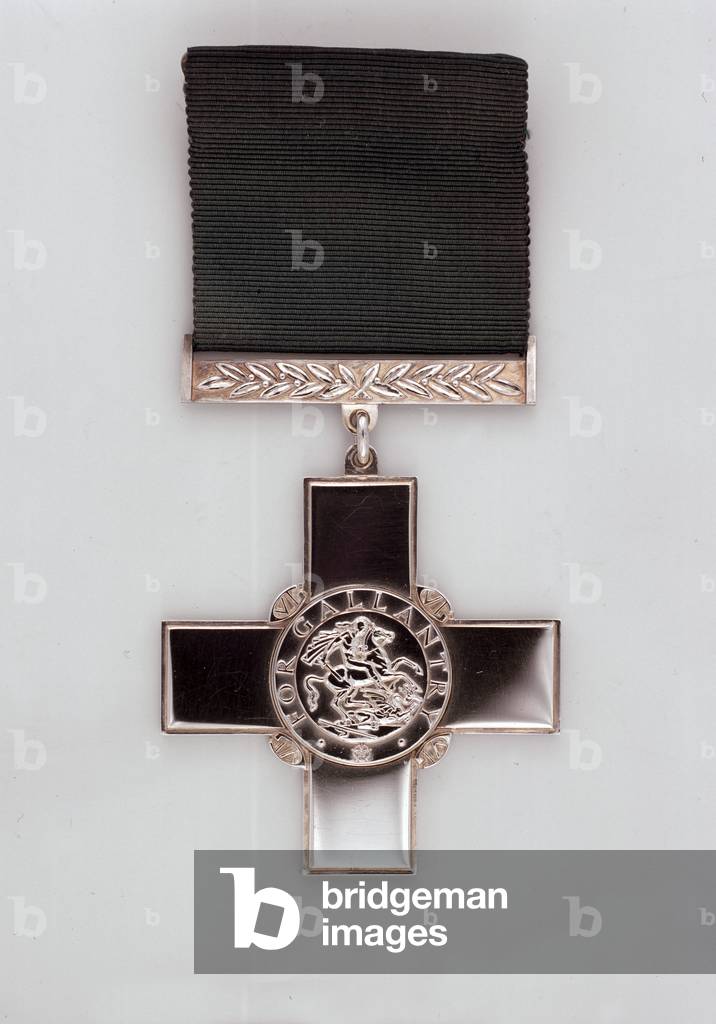 George Cross, Bombardier Henry Herbert Reed, Royal Artillery, 1941 (metal)