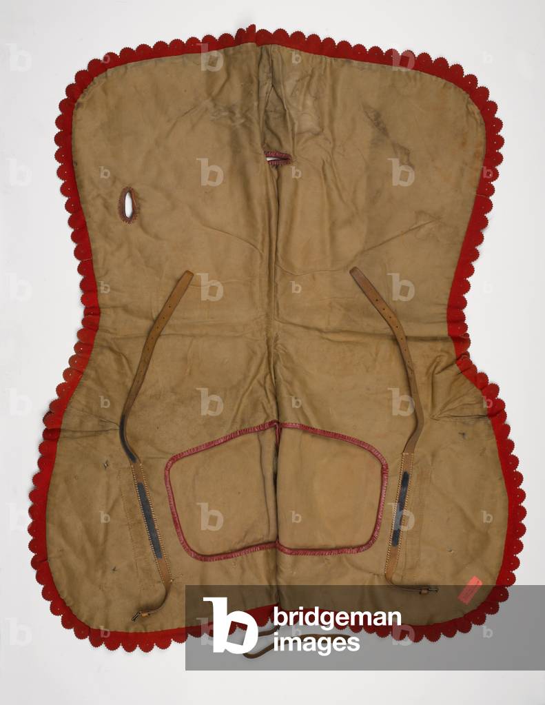 Leopard-skin flounce, 15th (Kings) Hussars, 1904 circa (leopard skin)