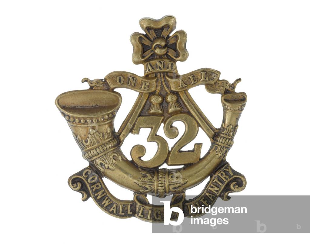 Glengarry badge, c.1874-81 (brass)