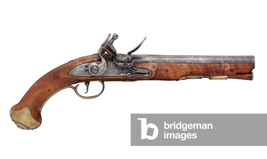 Light Dragoon's flintlock pistol, 1800 circa