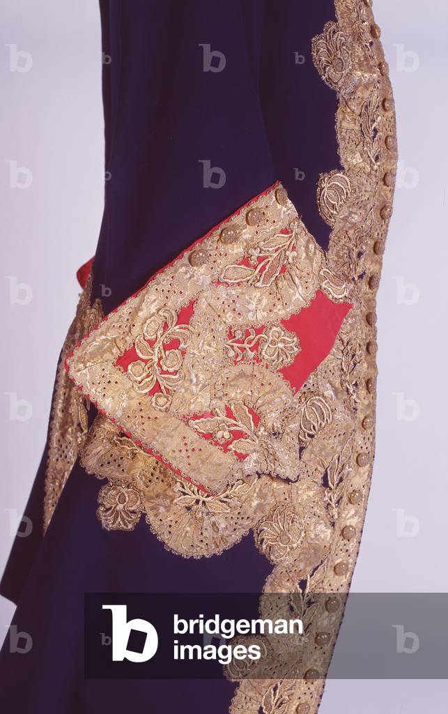 General Officer's or Marshal's coat, 1690 circa-1710 circa
 (fabric)