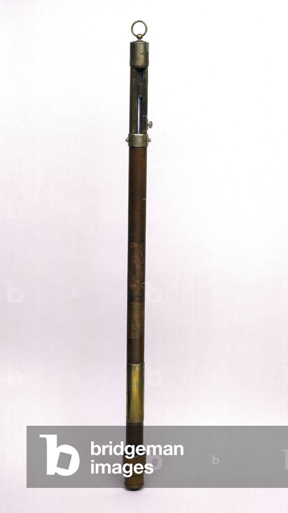 Stick barometer, 1808 circa (mahogany and boxwood)