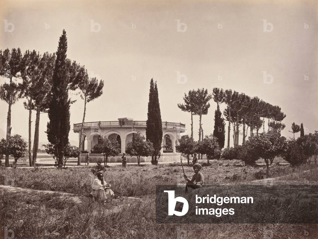 The Amir's garden, Jalalabad, from entrance, 1878 (photo)