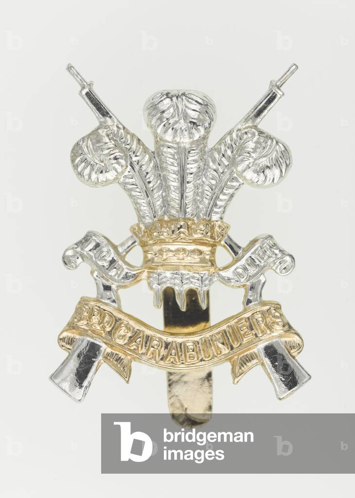 Cap badge, 1963 (metal)