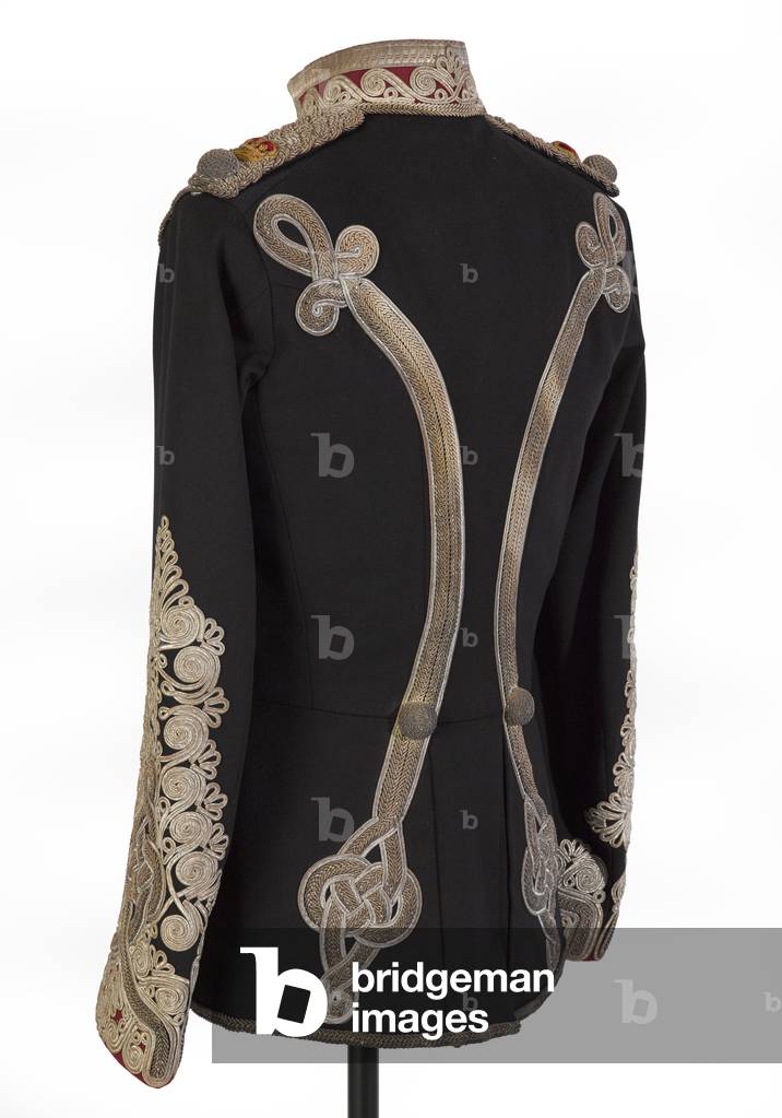 Full dress tunic, Oxfordshire Yeomanry (Queens Own Oxfordshire Hussars), c.1919 (tunic)