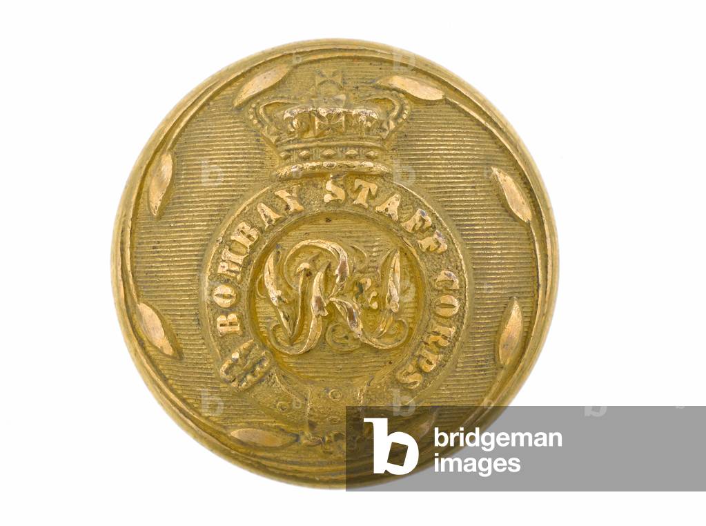 Button, Bombay Staff Corps, 1876-1891 (gilt)