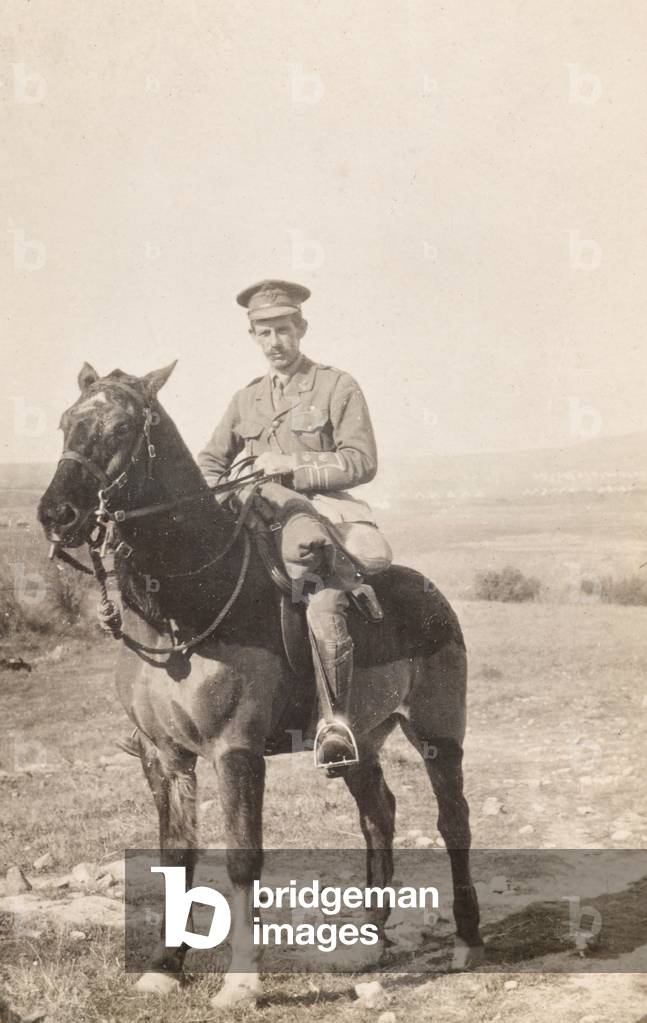 Lieutenant-Colonel Henry Jourdain, 5th Battalion The Connaught Rangers, 1915 (b/w photo)