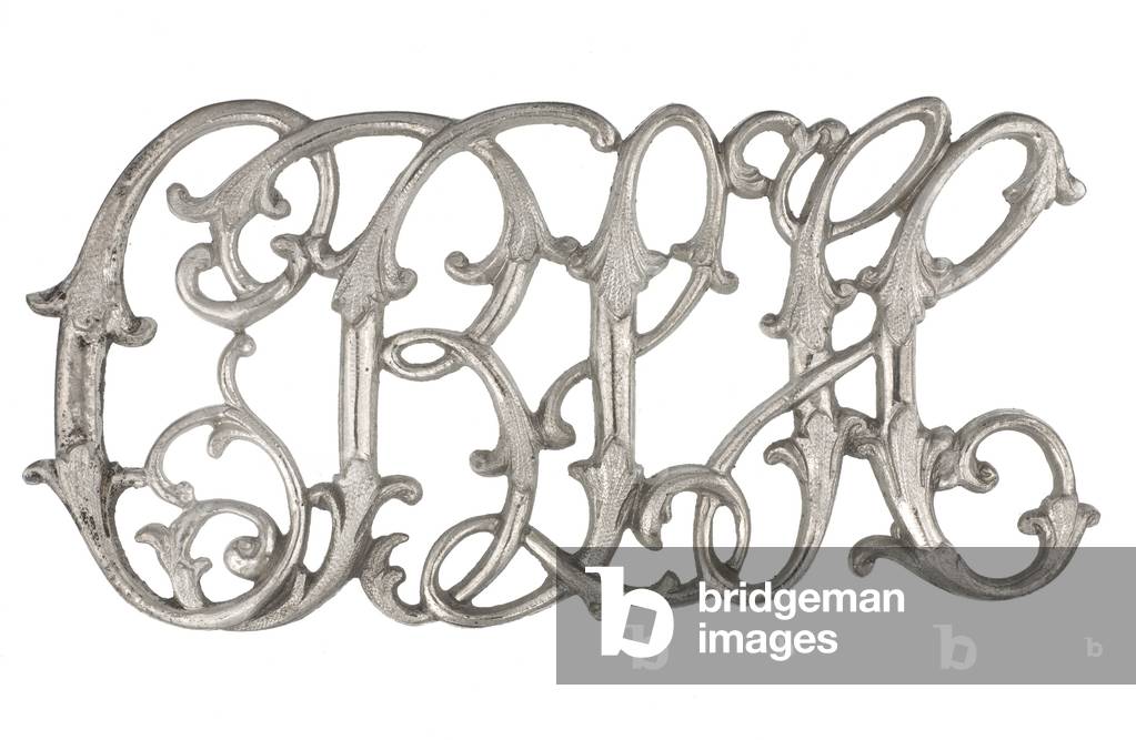 Sabretache badge, Central Bengal Light Horse, 1884-1901 (metal)