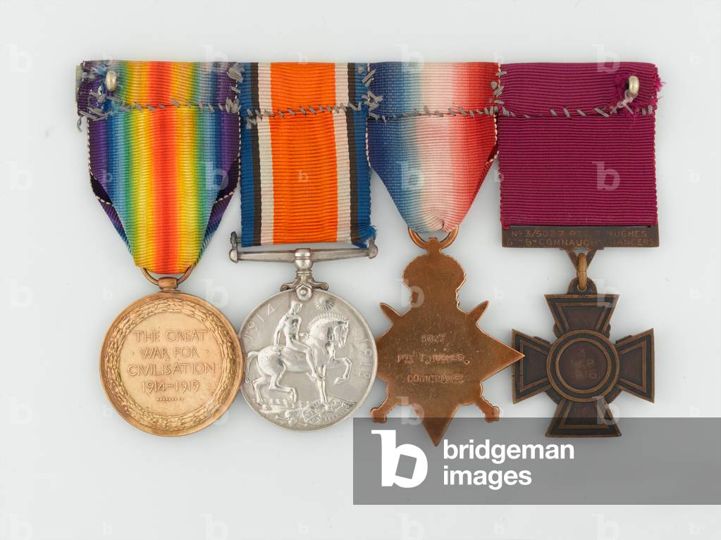 Victoria Cross, Private Thomas Hughes, 6th Battalion Connaught Rangers, 1916 (metal)