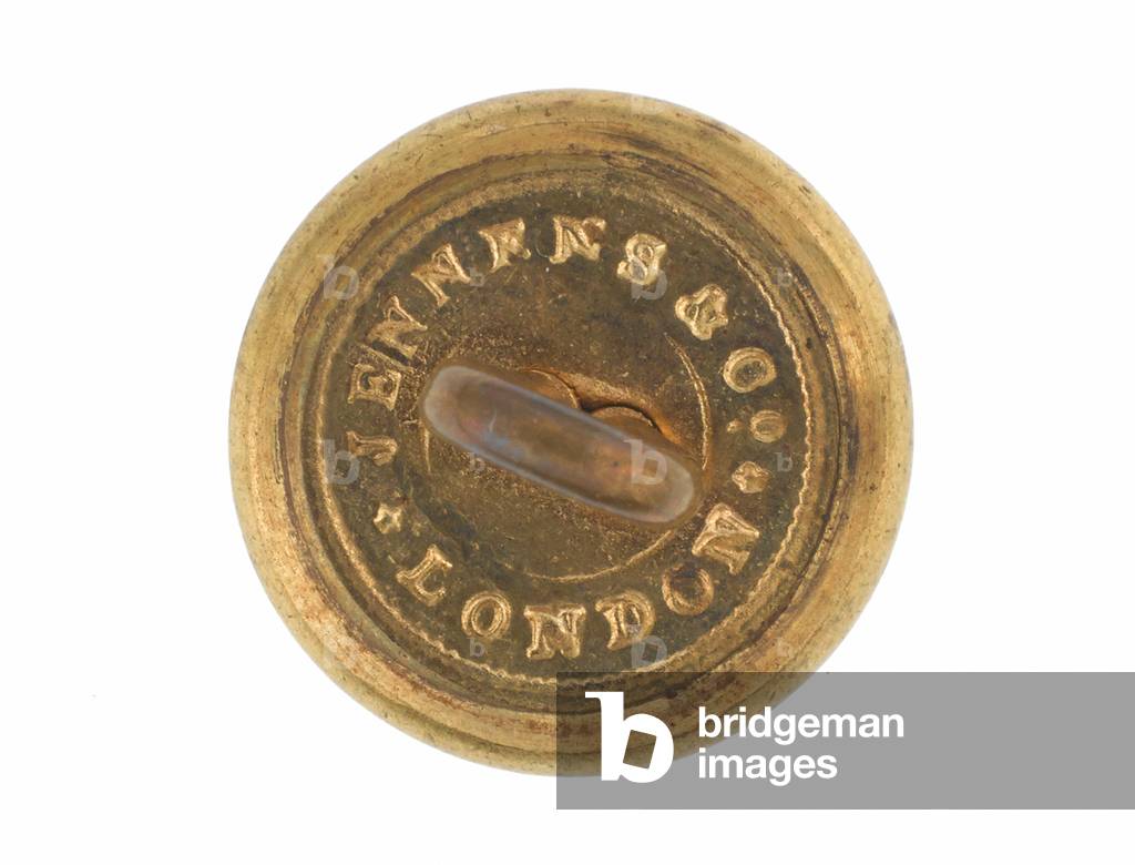 Button, 9th Regiment of Bengal Lancers, pre-1901 (gilt)