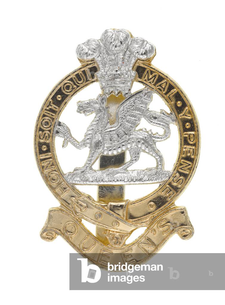 Beret badge, c.1973 (anodised metal)