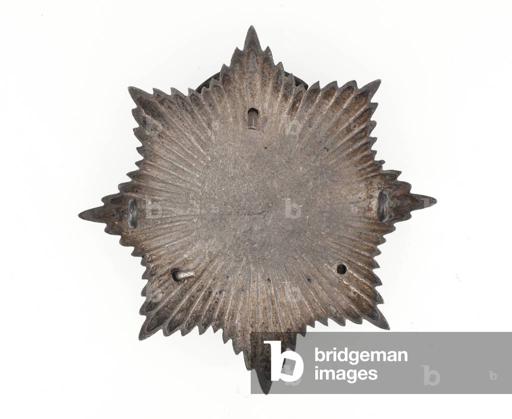 Helmet badge, Calcutta Light Horse, 1887-1901 (metal)
