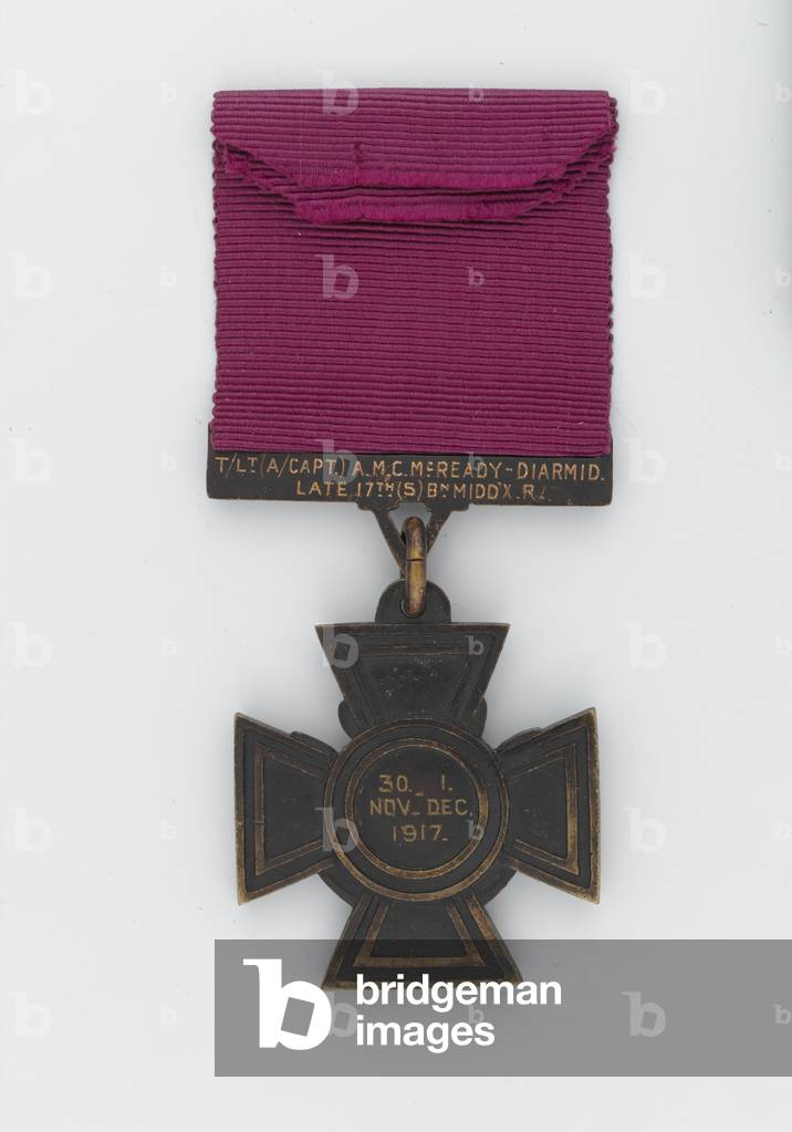 Victoria Cross, Captain A M C McReady Diarmid, Duke of Cambridge's Own (Middlesex Regiment), 1917 (metal)