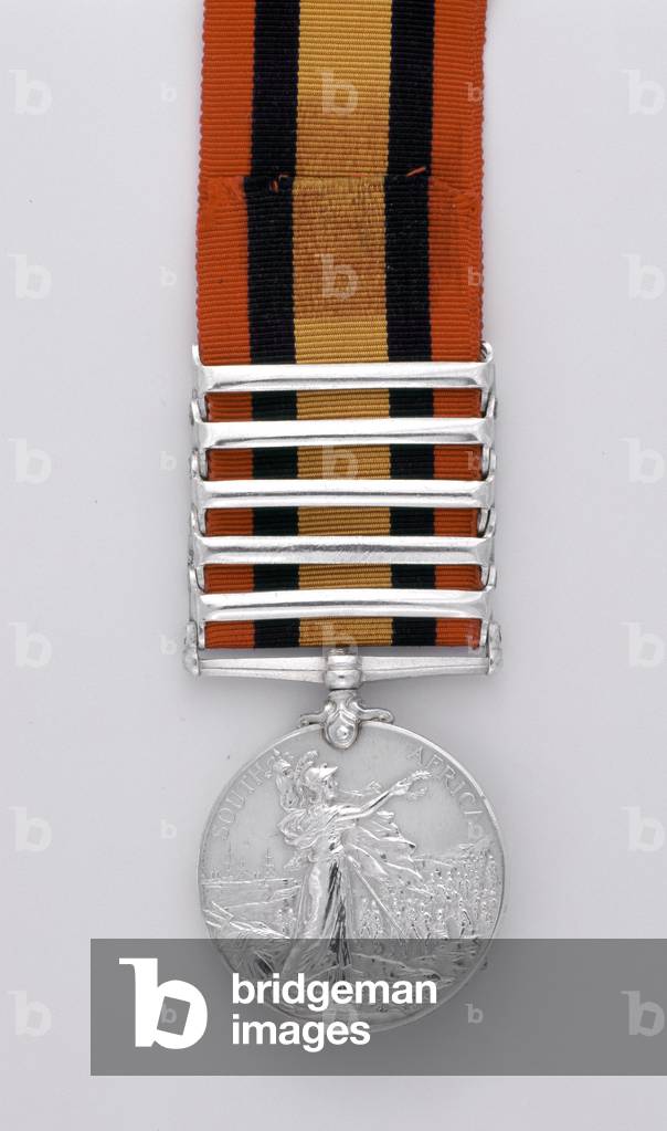 Queens South Africa Medal, Private Robert John Cross, 109th (Yorkshire Hussars) Company, 3rd Battalion Imperial Yeomanry (metal)