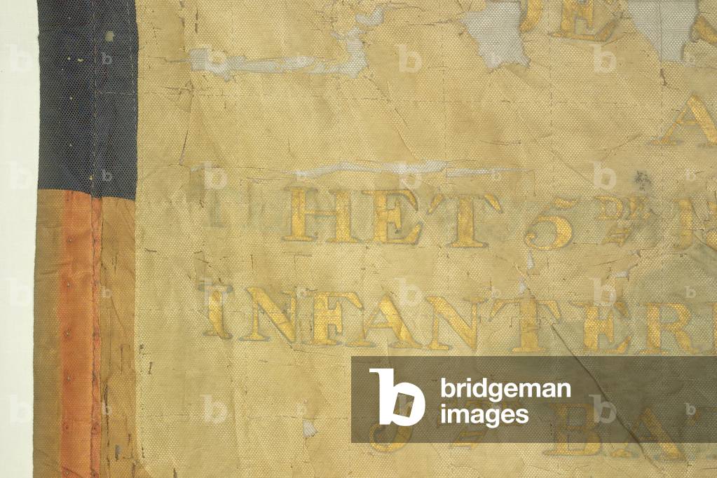 Colour of the 1st Battalion, 5th Infantry of the Line, Army of the Napoleonic Kingdom of Holland, 1809 circa (fabric)