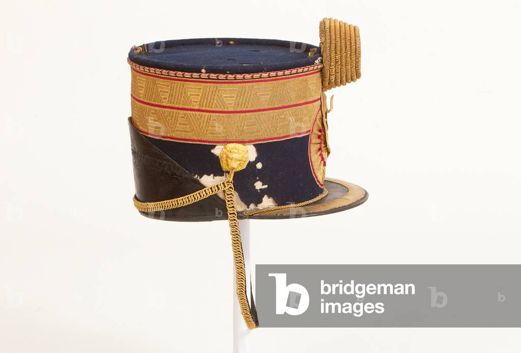 Officers shako, Gloucestershire Yeomanry, c.1848 (shako)