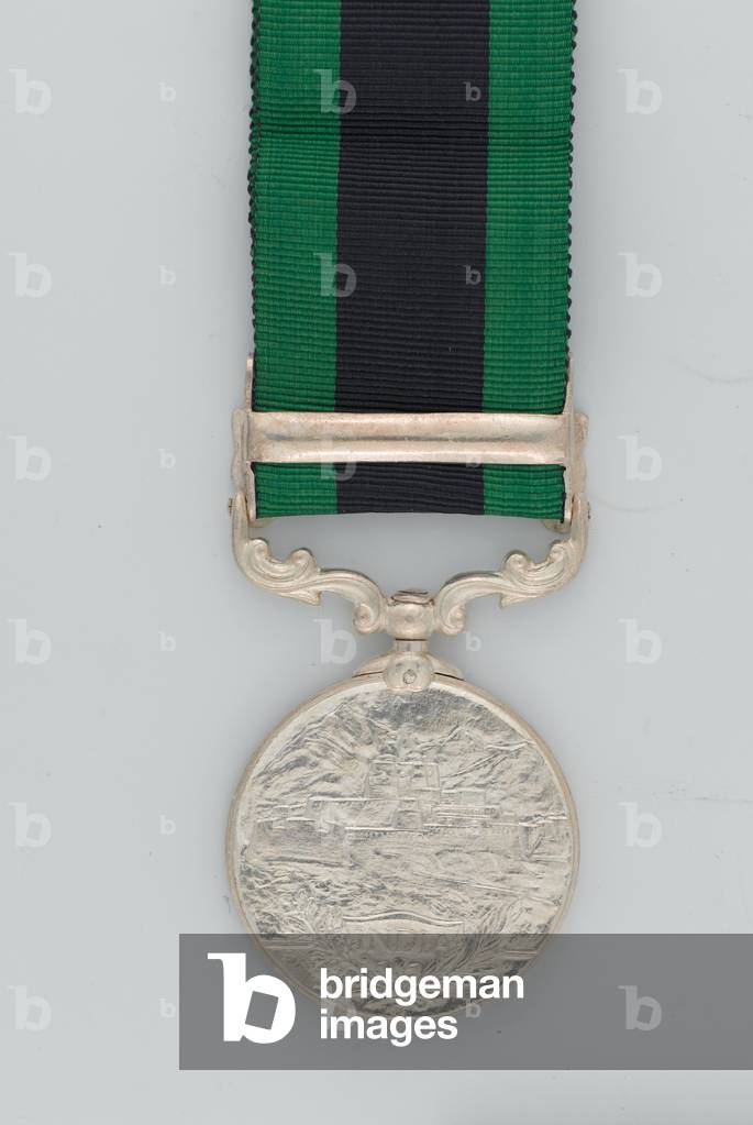 India General Service Medal 1908-35, with clasp: Afghanistan NWF 1919, awarded to Major H W Fleming, 1st Kings Dragoon Guards (metal)