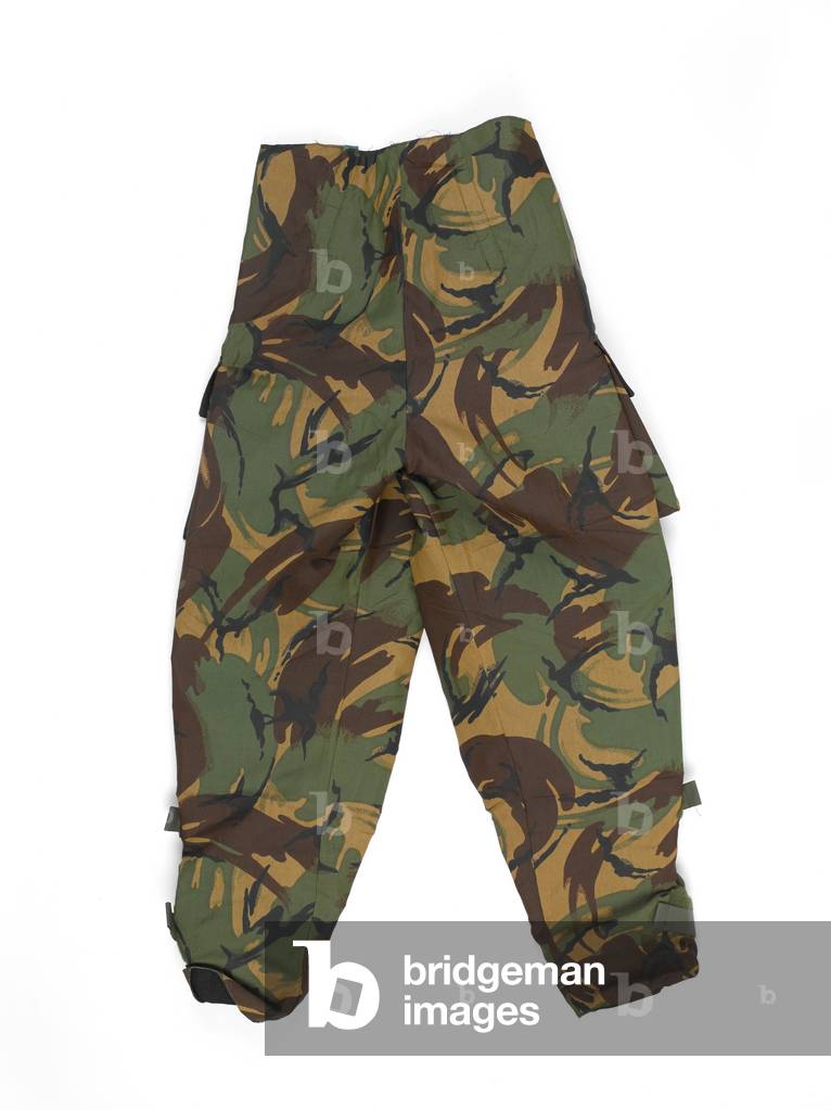 Nuclear, Biological and Chemical (NBC) Mk IV protective trousers, 1990 circa (fabric)