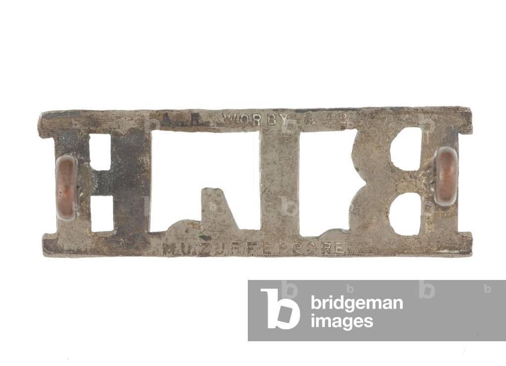 Shoulder title, Bihar Light Horse, 1884-1947 (metal)