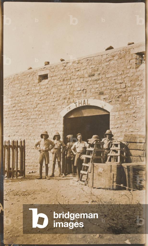 Thal Fort, 1919 circa (b/w photo)