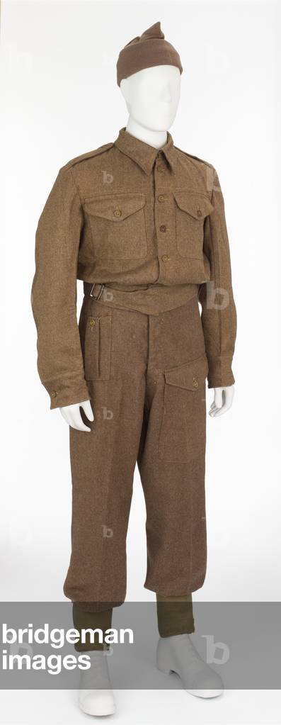 Battle dress trousers, universal pattern, 1945 (fabric)