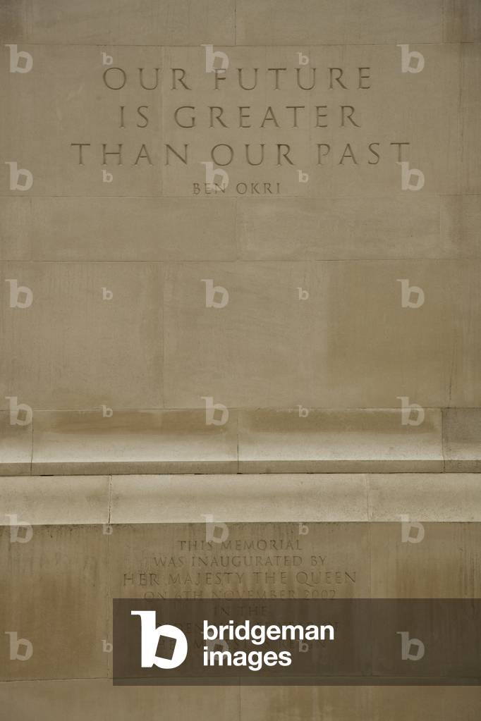 Memorial Gates, Constitution Hill, 2008 (b/w photo)