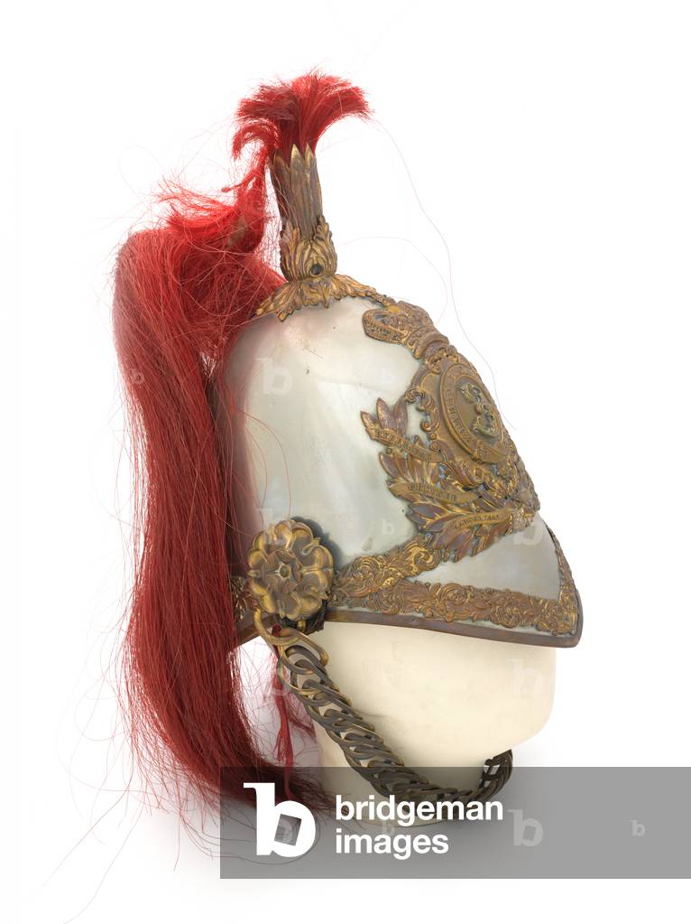 Helmet worn by Captain John Grant Malcolmson, VC, 3rd Bombay Light Cavalry, 1860 circa (metal)
