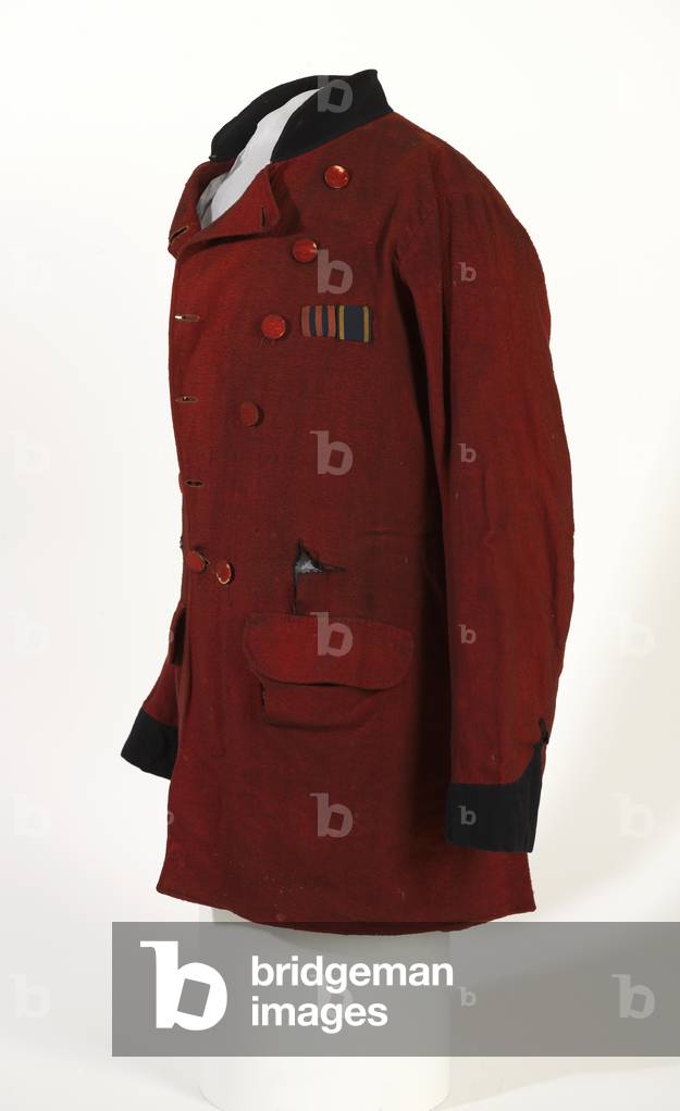 Tunic worn by Lieutenant Campbell Clark, 2nd Bengal European Fusiliers, 1857 (tunic)