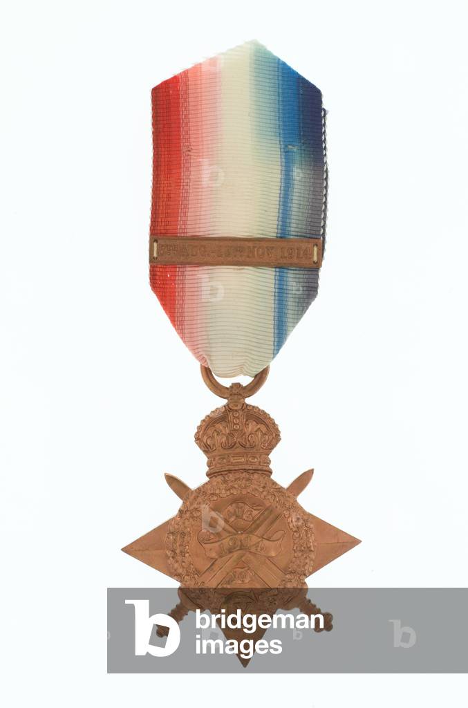 1914 Star, clasp: 8th Aug- 22nd Nov 1914, Corporal William Cotter VC, 6th (Service) Battalion, The Buffs Regiment

 (metal)