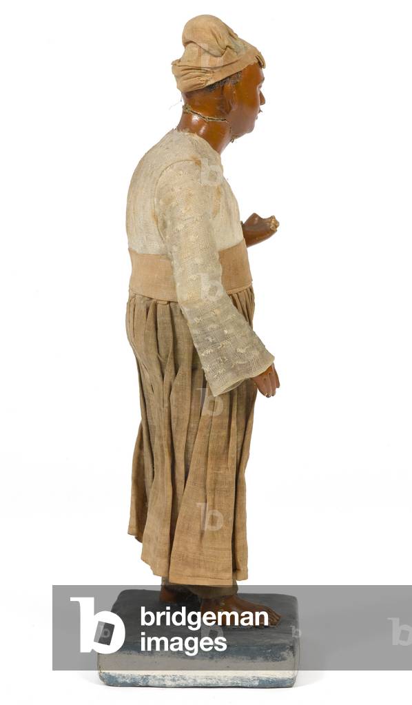 Chuprassee, or Messenger, terracotta figurine, India, c.1880 (statuette)