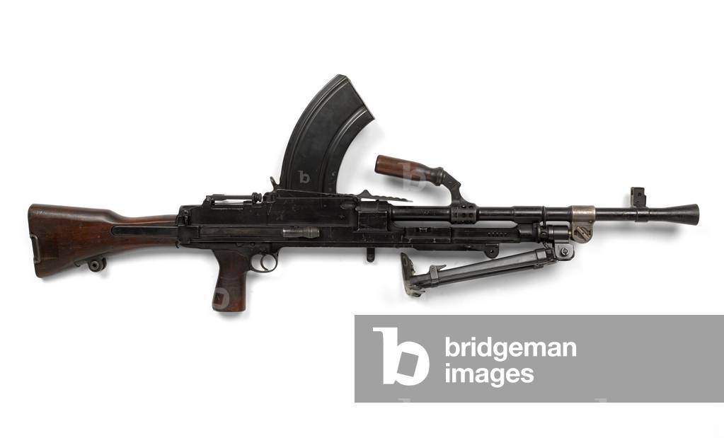 Bren .303 inch Mk III light machine gun, 1944 (machine gun, light, Bren, .303 in Mk III)