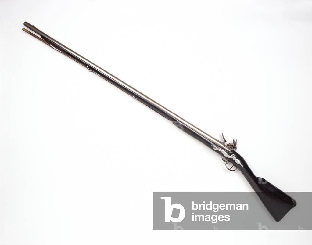 Predden flintlock musket, 1715 circa